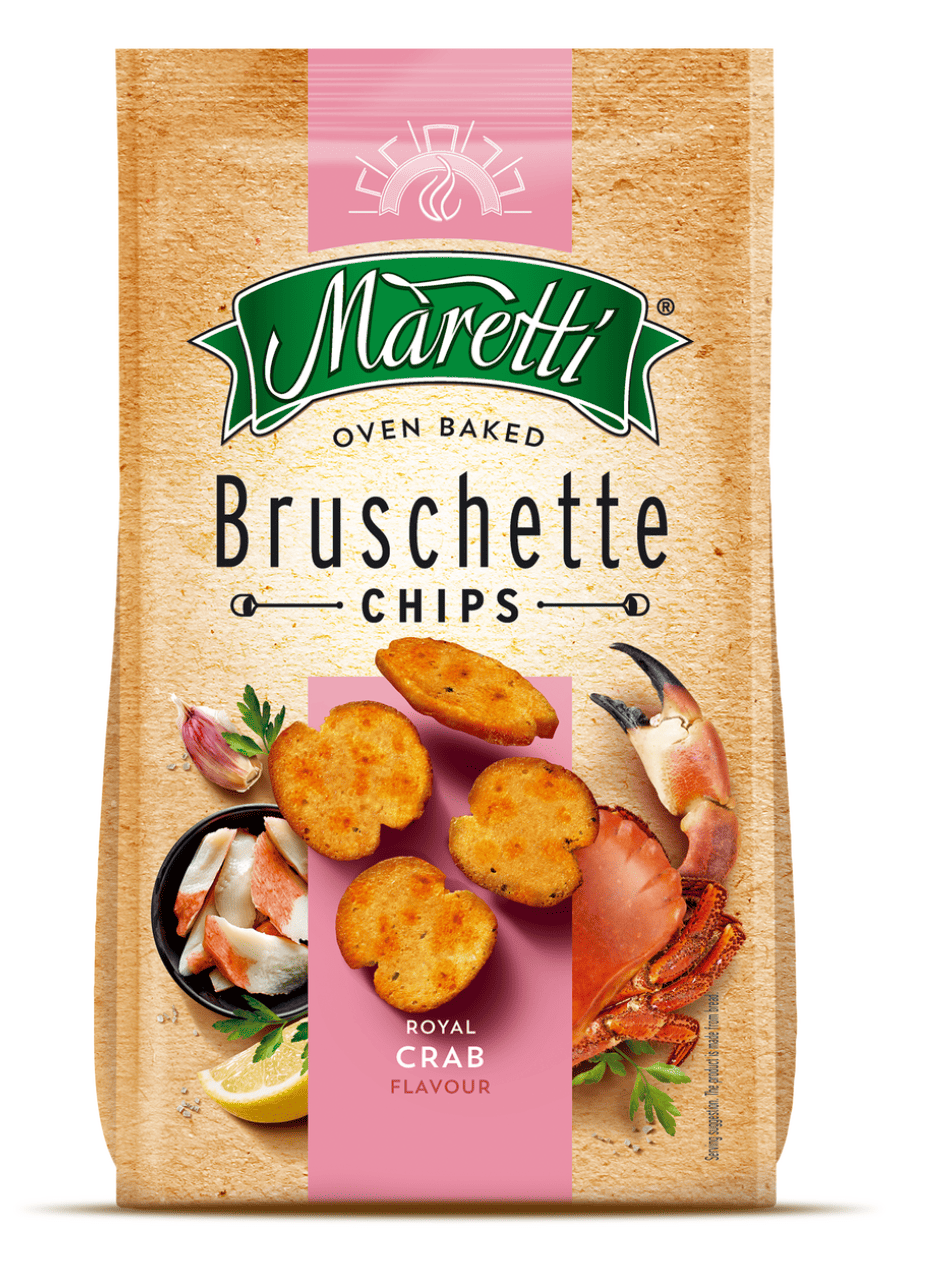 Брускети MARETTI королівський краб 14х140г